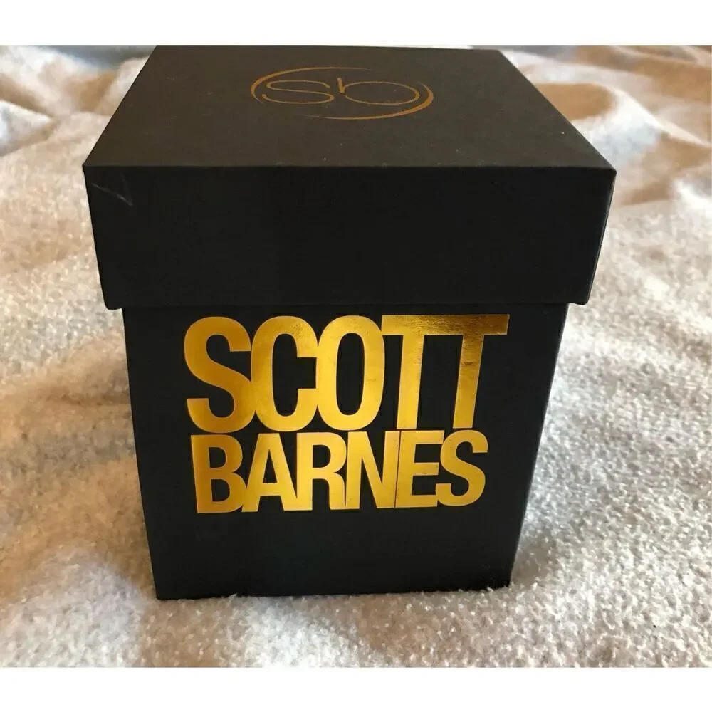 SCOTT BARNES - 🎉HP🎉 NWT - Sparkling “Snow Globe”/Black Presentation Box/Lim. Ed.